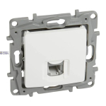 Legrand 764569 &mdash; Telephone padrun Nilo&eacute; White, IP20, 3, 75.8 mm, RJ11