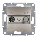 Schneider Electric EPH3400169 &mdash; Sat Ending Asfora TV 1DB Bronze