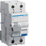 Hager ACS916D &mdash; Circuit Breaker Differential, 1P+N, 16 A, 10 mA, 6 kA, type A, QC