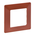 Legrand 754071 &mdash; Plate Valena Life, 1-Gang, Terracotta