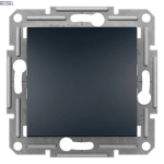 Schneider Electric EPH0400171 &mdash; Switch Asfora, 1P, Screwless Terminals, Anthracite