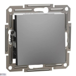 Schneider Electric EPH0500171 &mdash; Frame Asfora, Screwless Terminals, Anthracite, Intermediate Switch, Wo
