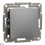 Schneider Electric EPH0700171 &mdash; Push-Button Asfora, 1P, Screwless Terminals, Anthracite, ole Pushbutton, Wo