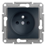 Schneider Electric EPH2800271 &mdash; padrun Outlet pinE-16A, 16A, Asfora- Shutt Anthracite