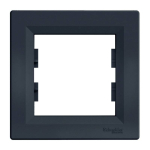 Schneider Electric EPH5800171 &mdash; Frame Asfora, Anthracite, 1-Gang