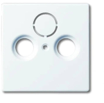 Busch-Jaeger 2CKA001724A2774 &mdash; 1743-84 CoverPlates (partly incl. Insert) future&reg;, Busch-axcent&reg;, solo&reg;; carat&reg; Studio white