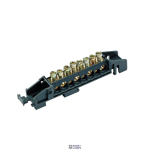 Schneider Electric 13576 &mdash; Terminal Block Kaedra, 80 A, Number Of Terminal Blocks: 1 (Screw + Fast) koos 8 Outgoers