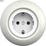 Schneider Electric WDE006877 &mdash; padrun Outlet Renova, 2P + E, 16A, 250V, White, Single - 16A - 250V - BP