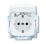 Busch-Jaeger 2CKA002018A0778 &mdash; 20 EUK-214 CoverPlates (partly incl. Insert) carat&reg; Alpine white