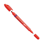 Marker DURA-INK Dual Tip, 0.7 MM, red, 46-96282, MARKAL