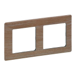 Legrand 754182 &mdash; Plate Valena Life IP20, IK04, 86 mm, 10 mm, 157 mm, 2-Gang