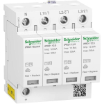 Schneider Electric A9L16482 &mdash; Surge Arrester koos Pluggable Cartridge Acti9 iPRD1 12.5, 3P+N, 350V, White (RAL 9003)