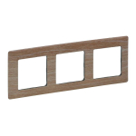 Legrand 754183 &mdash; Plate Valena Life IP20, IK04, 228 mm, 86 mm, 10 mm, 3-Gang