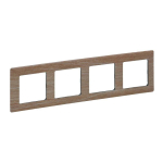 Legrand 754184 &mdash; Plate Valena Life IP20, IK04, 86 mm, 10 mm, 299 mm, 4-Gang