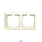 Busch-Jaeger 2CKA001725A1485 &mdash; 2512-92-507 kattepiire 2gang(s) ivory - Basic55