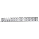 padrunikomplekt 1/2" 12-point 10-24mm 15pcs, KS Tools, 911-1285
