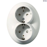 Schneider Electric WDE006885 &mdash; padrun Outlet Renova, 2P + E, 16A, 250V AC, White