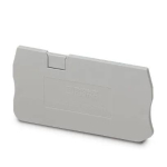 Phoenix Contact 3030488 &mdash; End Cover D-ST 2.5-TWIN, Width 2.2mm, Height 60.5mm, Depth 29mm, hall