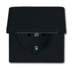 Busch-Jaeger 2CKA002064A0290 &mdash; 20 EUGK-35-101 CoverPlates (partly incl. Insert) carat&reg; Anthracite