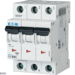 EATON 286593 &mdash; PL6-B40/3 Miniature circuit breaker (MCB), 40 A, 3p, characteristic: B