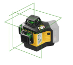laserlood LAX 600 G, 3x360&deg; green lines, CAS body, Stabila, 19794