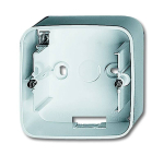 Busch-Jaeger 2CKA001799A0295 &mdash; 1701-214 Mounting Box 1 gang alpine white - Reflex SI