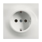 Busch-Jaeger 2CKA002011A2696 &mdash; 20 EUC-74 CoverPlates (partly incl. Insert) carat&reg; Alpine white