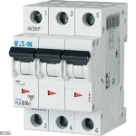 EATON 286599 &mdash; PL6-C10/3 Miniature circuit breaker (MCB), 10 A, 3p, characteristic: C