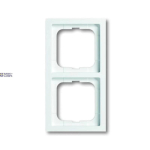 Busch-Jaeger 2CKA001754A4499 &mdash; 1722-184K-500 kattepiire 2gang(s) studio white - future linear