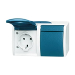 Busch-Jaeger 2CKA002084A0699 &mdash; 20/2 EW-53 Design Ocean