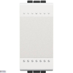 BTicino N4001N-EU &mdash; One-Way Switch LivingLight 16A, 1P, 1 Module, White