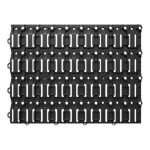 universal instrumentu glabā&scaron;anas sienas plāksne, QBRICK, 74-PEGBOARD