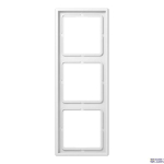 Jung LS983WW &mdash; kattepiire LS 990, 3-Gang, White, 81 mm x 223 mm, IP44, Duroplastic