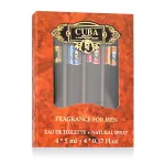 Cuba Set Miniatures Eau de Toilette 5 ml Edt Gold 5 ml + Edt Blue 5 ml + Edt Orange 5 ml + Edt Red 5 ml N&auml;idis Komplekt