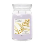 Yankee Candle Signature glass scented candle large Lavender Bliss