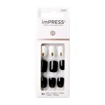 Kiss Self-adhesive nails imPRESS Nails Midnight Drive 30 pcs