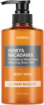 KUNDAL Shower gel Honey & Macadamia Cherry Blossom (Body Wash) 500 ml