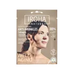 Iroha Cotton face & neck mask with collagen and hyaluronium (Anti-Age 100% Cotton Face & Neck Mask)