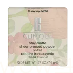 Clinique Stay-Matte Sheer Pressed Powder Puuder 7.6 ml