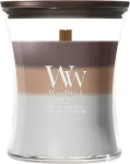 WoodWick Scented candle vase medium Trilogy Radiant Cashmere