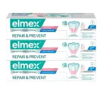 Elmex Toothpaste Repair & Prevent Gentle White 3 x Hammaste valgendamiseks