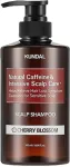 KUNDAL Anti-hair loss shampoo with caffeine Natural Caffeine & Intensive Scalp Care+ Cherry Blossom (Scalp Shampoo) 500 ml Juuste v&auml;ljalangemist ennetav &scaron;ampoon
