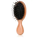 BrushArt Boar Bristle Paddle Hairbrush Travel - Cestovn&iacute; kart&aacute;č