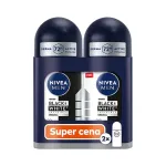 Nivea Black & White Invisible Original Roll-on Set - Roll-on anti-perspirant set Deodorant