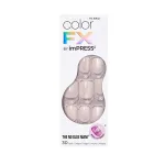 Kiss Glue-on nails ImPRESS Color FX - Rebel 30 pcs