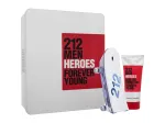 Carolina Herrera 212 Men Heroes Eau De Toilette 90 ml Edt 90 ml + Shower Gel 100 ml