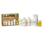 Olaplex The Full-On Shine Set Olaplex: No.6 Bond Smoother, Hair Styling Cream, 100 ml + No.3 Hair Perfector, Hair Cream Treatment, For Revitalisation, 30 ml + No.4 Bond Maintenance, Hair Shampoo, Repairing & Strengthening, 30 ml + No. 0.5 Scalp Longe ...