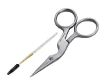Tweezerman Brow Shaping Scissors & Brush Stainless Steel