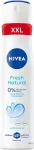 Nivea Fresh Natural Deodorant - Deodorant in Spray Deodorant 250 ml
