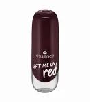 Essence , Gel Nail, Nail Polish, 72, Left Me On Red,